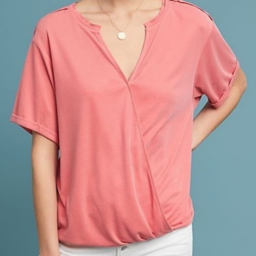 Saturday Sunday Anthro Amy Surplice Top